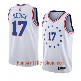 Philadelphia 76ers Trikot J.J. Redick 17 2018-19 Nike Weiß Swingman - Herren